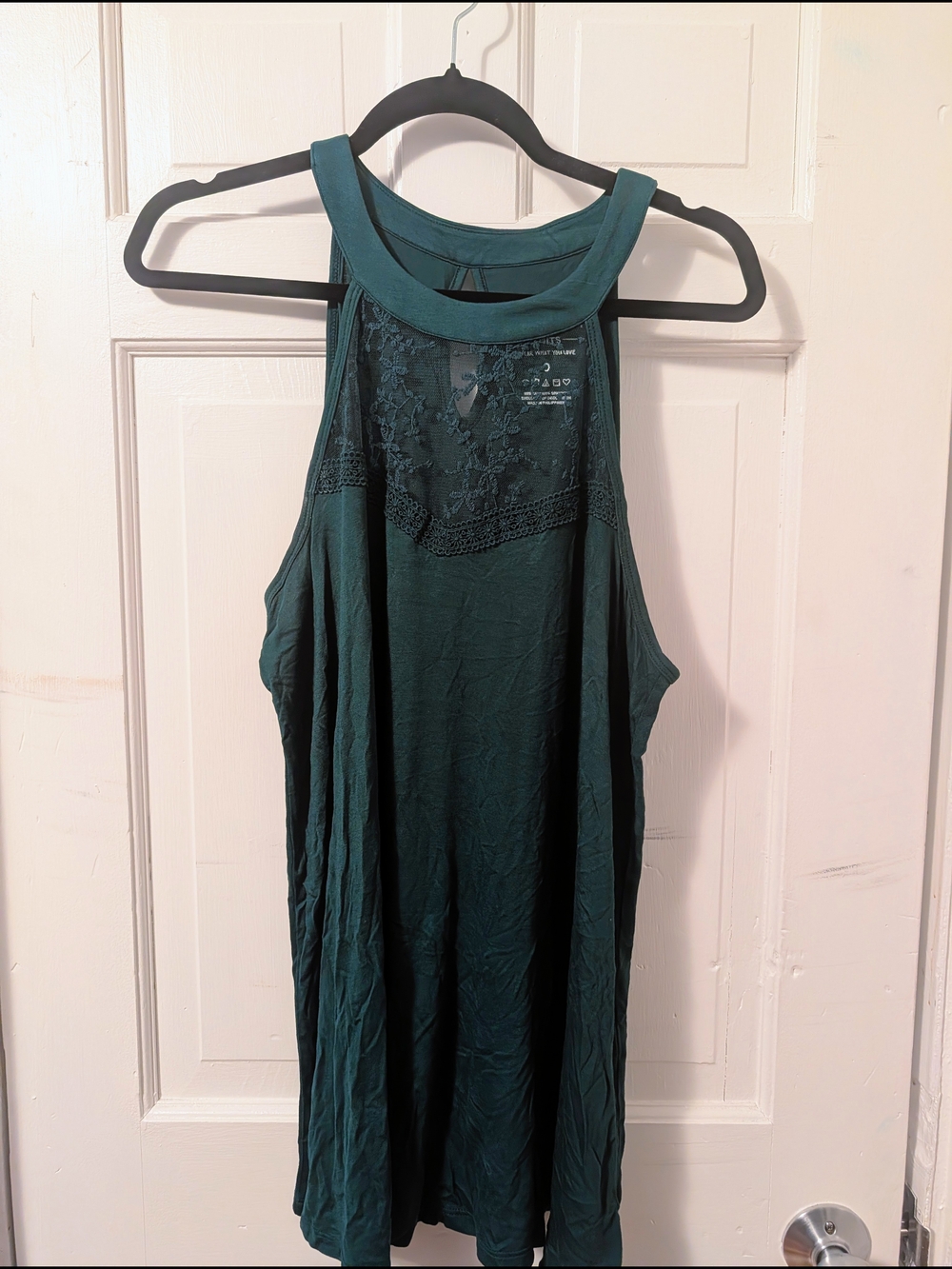 Torrid Teal Halter Tank